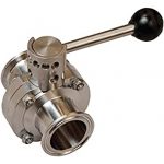 valvula mariposa sanitaria